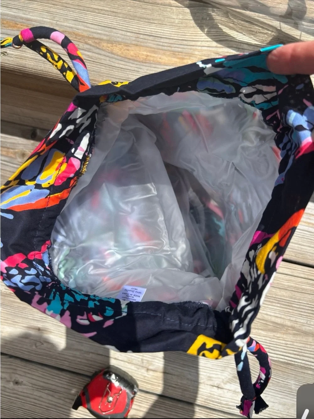 Vera Bradley Mini Ditty Gift Set in Butterfly Flutter Draw String Bags NWT